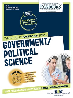 cover image of GOVERNMENT/POLITICAL SCIENCE